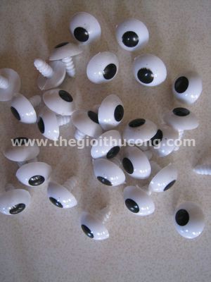 Mắt nhựa tròn lồi