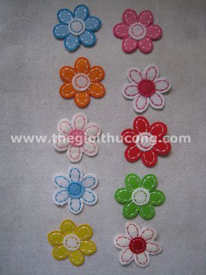 Hoa vải nỉ cánh đơn