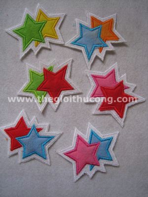 Sao đôi bằng vải nỉ