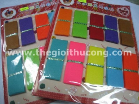 Vải nỉ bộ làm hoa hồng