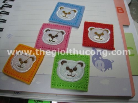 Gấu vải nỉ các màu