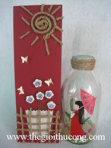 Thiệp chúc mừng vườn hoa