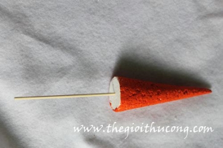 Mũi nhọn xốp cho người tuyết