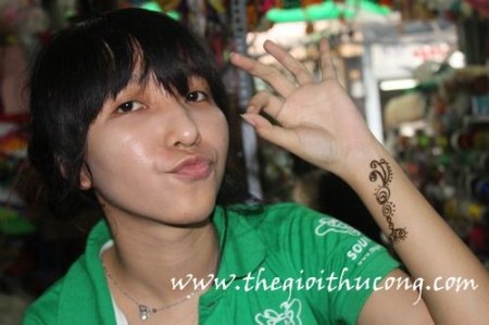 Hướng dẫn cách vẽ henna