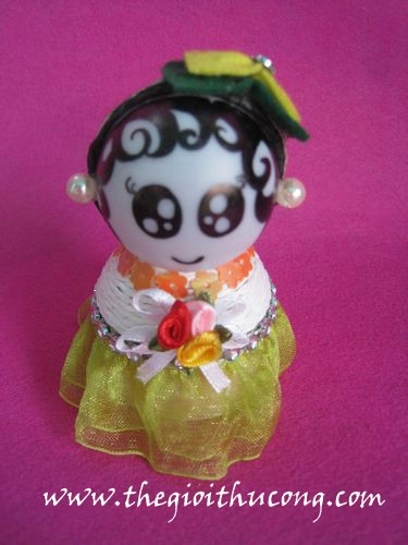 Búp bê chum sứ 01