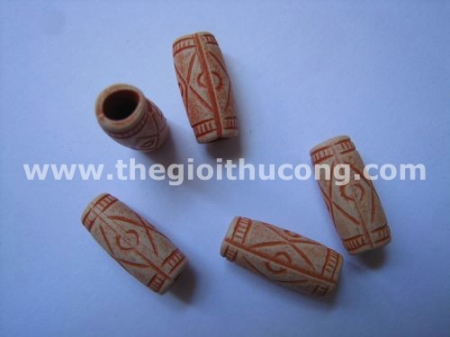 Hạt nhựa giả gỗ giọt nước cam