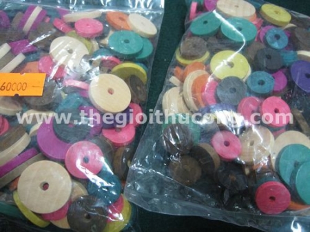 Bịch gỗ tròn to 1 lỗ 