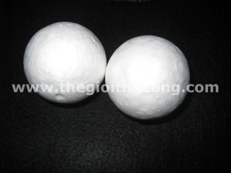 Mút xốp tròn làm hoa, đồ thủ công 6cm