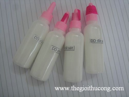 Dung dịch đất sét dùng nặn bông kem