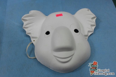 Mặt na giấy bồi hình chú hề