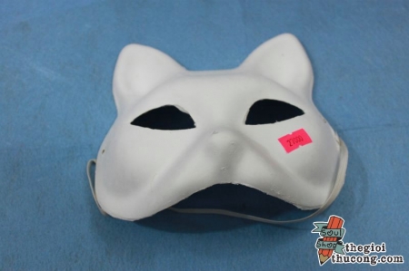 Mặt nạ mèo trắng
