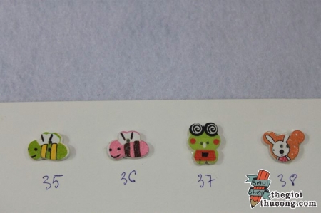 Nút gỗ kiểu nhỏ 