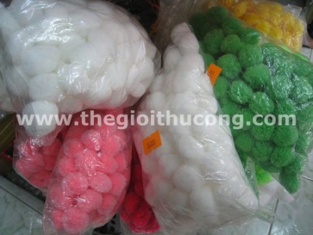 Bông bi các màu 2cm
