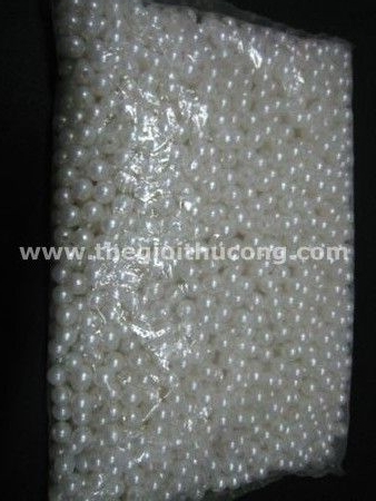 Hạt bẹt màu trắng các cỡ