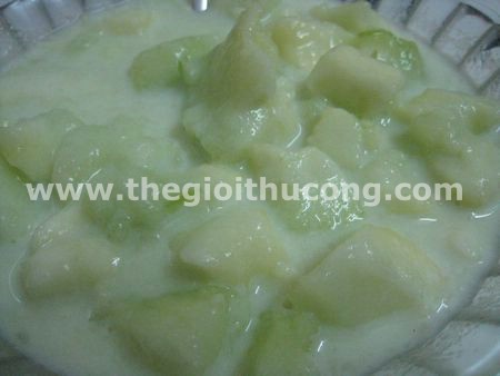 Dưa Gang dầm đá đường sữa