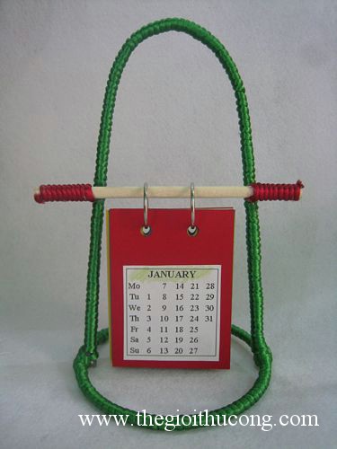 Làm lịch để bàn năm 2013 ( lịch handmade)