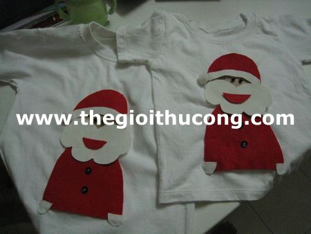 Làm áo ông già Noel cho bé ( phần 2)