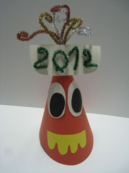 Mũ chóp vui nhộn 2012