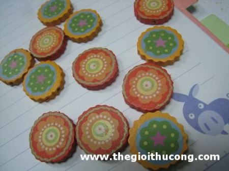 Gỗ tròn mặt trống đồng