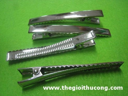 Kẹp Mỏ vịt dẹp inox 8cm