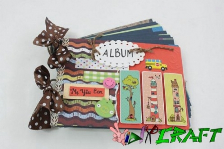 ALBUM SCRAPBOOK CHO BÉ