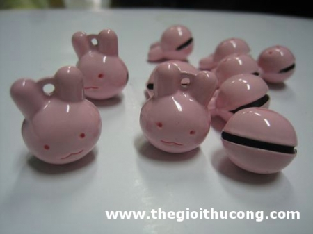 Lục lạc thỏ hồng