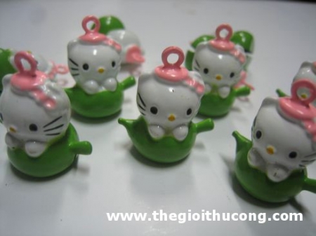 Lục lạc kitty  xanh lá