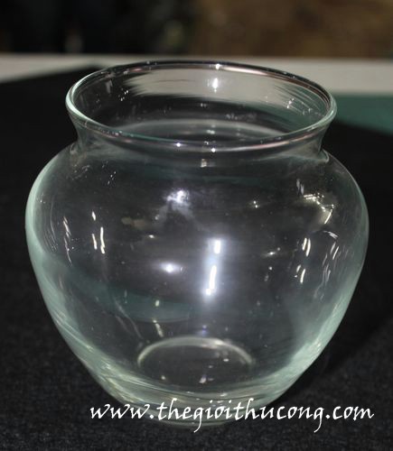 Lọ thuỷ tinh chậu