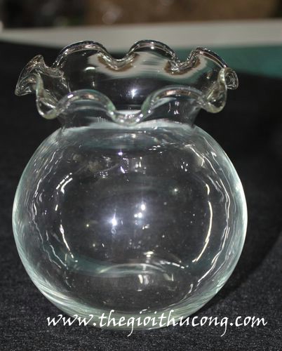 Lọ thuỷ tinh hình bèo S1