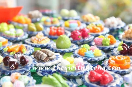 Bộ sưu tập các sản phẩm từ đất sét Thái