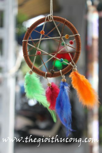 Dreamcatcher mẫu 10 ( nâu sao )
