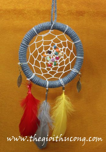 Dreamcatcher mẫu 17 ( vòng lớn thừng)