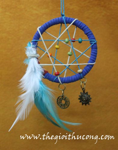  Dreamcatcher mẫu 14 (sao xanh lệch)