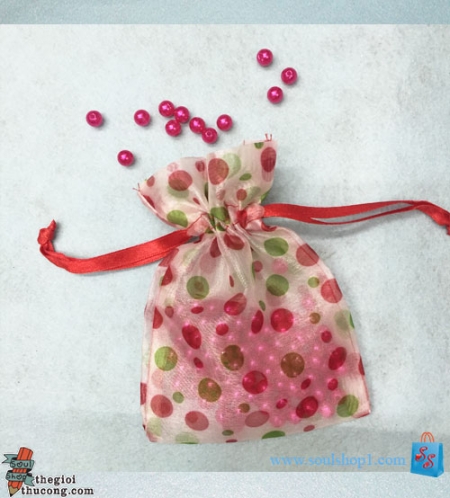 Túi Thơm (túi vải dây rút đựng quà) - 10 x 15 cm