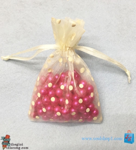 Túi Thơm (túi vải dây rút đựng quà) - 8 x 10 cm