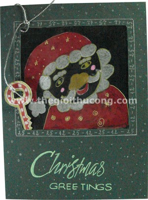 Thiệp ông Noel và chìa khòa